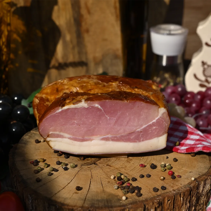 Házi füstölt comb (darabolt)