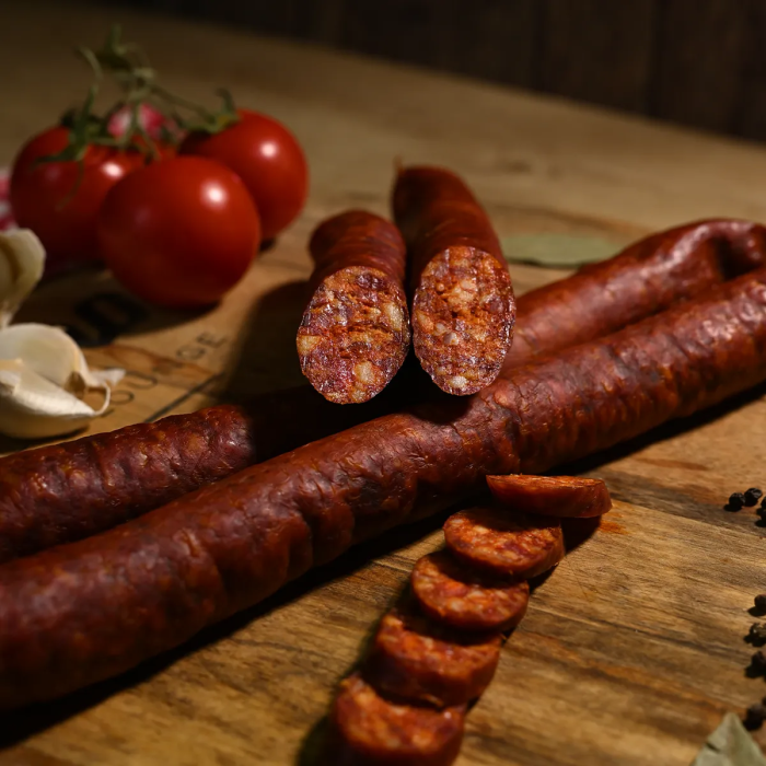 Házi füstölt csemege kolbász