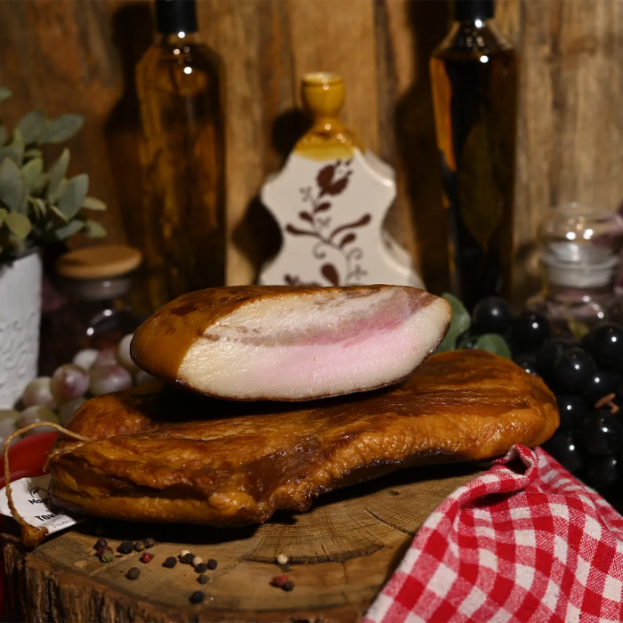 Házi füstölt toka szalonna