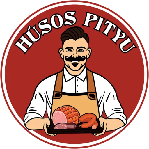 Húsos Pityu logó